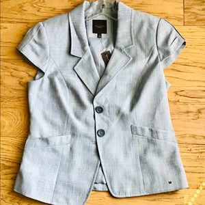 NWT The Limited short sleeve gray blazer